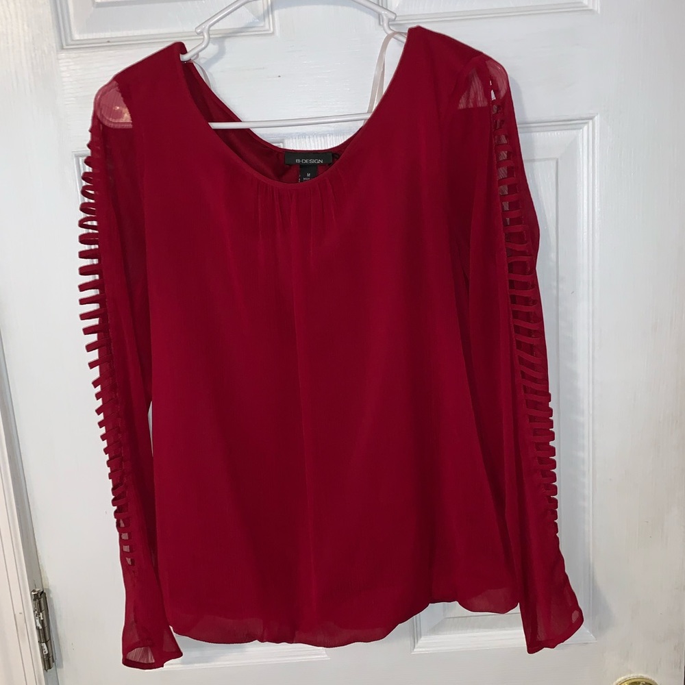 Long sleeve blouse